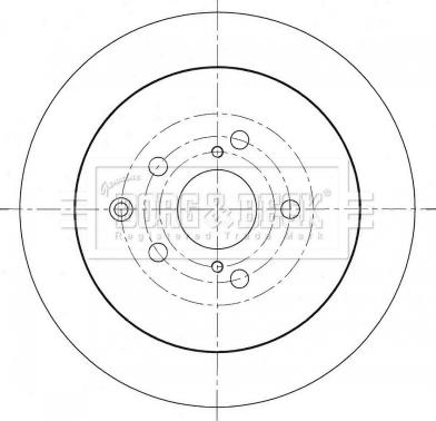 Borg & Beck BBD5371 - Discofreno autozon.pro