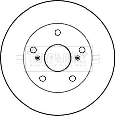 Borg & Beck BBD5256 - Discofreno autozon.pro