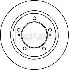 Borg & Beck BBD5251 - Discofreno autozon.pro