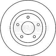 Borg & Beck BBD5261 - Discofreno autozon.pro