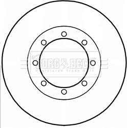 Borg & Beck BBD5212 - Discofreno autozon.pro