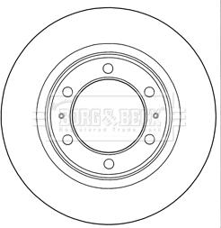 Borg & Beck BBD5289 - Discofreno autozon.pro