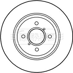 Borg & Beck BBD5280 - Discofreno autozon.pro