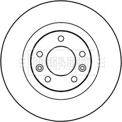 Borg & Beck BBD5235 - Discofreno autozon.pro