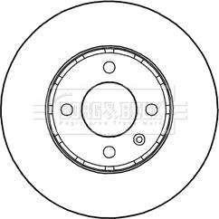 Borg & Beck BBD5236 - Discofreno autozon.pro