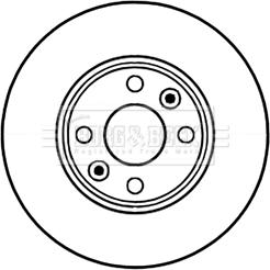 Borg & Beck BBD5226 - Discofreno autozon.pro