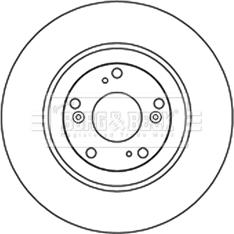 Borg & Beck BBD5222 - Discofreno autozon.pro