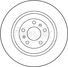 Borg & Beck BBD5274 - Discofreno autozon.pro