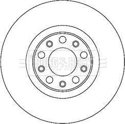 Borg & Beck BBD5271 - Discofreno autozon.pro