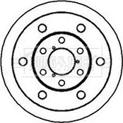 Borg & Beck BBD5795S - Discofreno autozon.pro