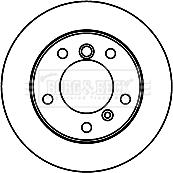 Borg & Beck BBD5751S - Discofreno autozon.pro