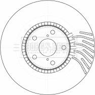 Borg & Beck BBD5784S - Discofreno autozon.pro