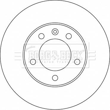 Borg & Beck BBD5722S - Discofreno autozon.pro