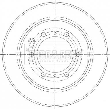 Borg & Beck BBD6008S - Discofreno autozon.pro