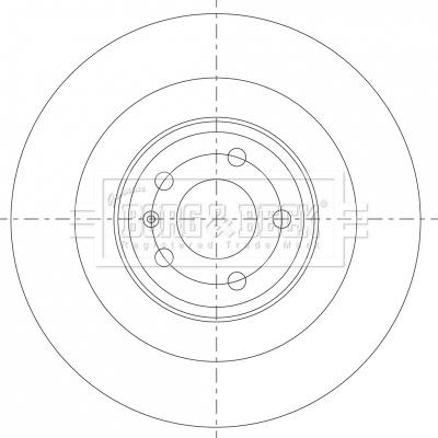 Borg & Beck BBD6085S - Discofreno autozon.pro