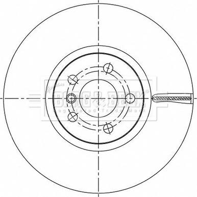 Borg & Beck BBD6195S - Discofreno autozon.pro