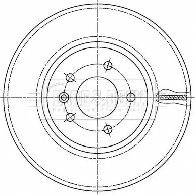 Borg & Beck BBD6192S - Discofreno autozon.pro