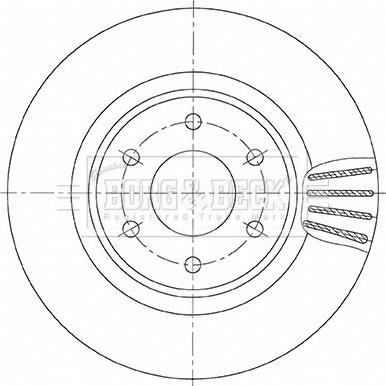 Borg & Beck BBD6146S - Discofreno autozon.pro