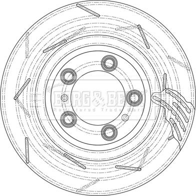 Borg & Beck BBD6141S - Discofreno autozon.pro