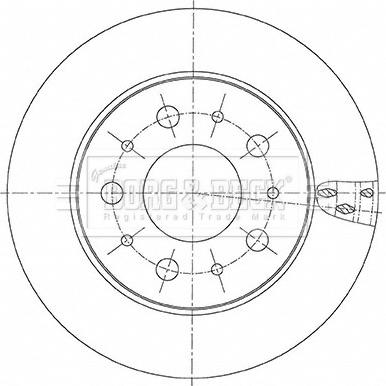 Borg & Beck BBD6156S - Discofreno autozon.pro