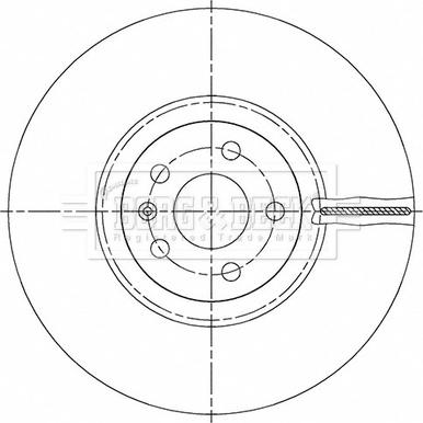 Borg & Beck BBD6165S - Discofreno autozon.pro