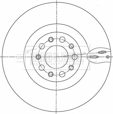 Borg & Beck BBD6166S - Discofreno autozon.pro