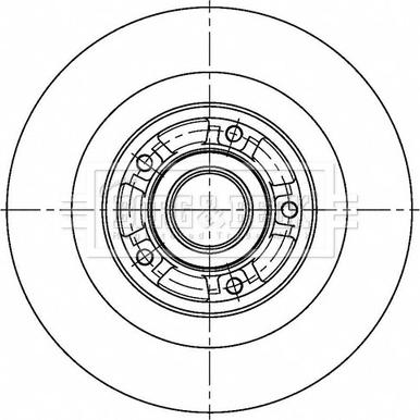 Borg & Beck BBD6167S - Discofreno autozon.pro