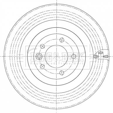 Borg & Beck BBD6107S - Discofreno autozon.pro