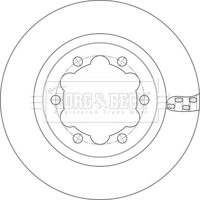 Borg & Beck BBD6255S - Discofreno autozon.pro