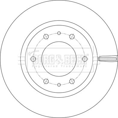 Borg & Beck BBD6256S - Discofreno autozon.pro