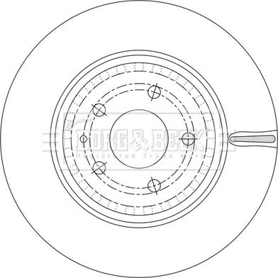 Borg & Beck BBD6228S - Discofreno autozon.pro