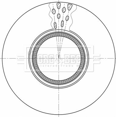 Borg & Beck BBD32599 - Discofreno autozon.pro