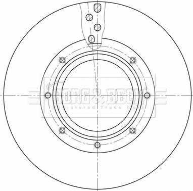 Borg & Beck BBD32595 - Discofreno autozon.pro