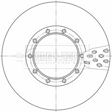 Borg & Beck BBD32596 - Discofreno autozon.pro