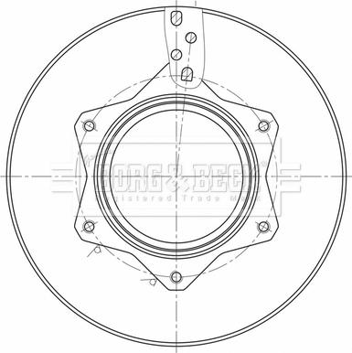 Borg & Beck BBD32649 - Discofreno autozon.pro