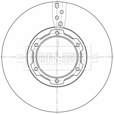 Borg & Beck BBD32644 - Discofreno autozon.pro