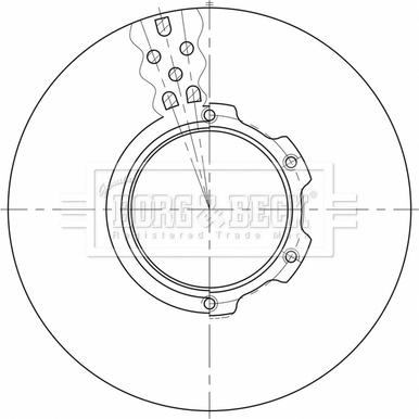 Borg & Beck BBD32648 - Discofreno autozon.pro