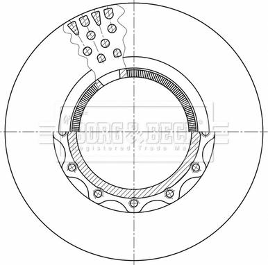 Borg & Beck BBD32656 - Discofreno autozon.pro