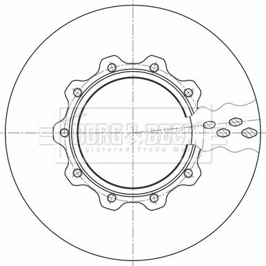 Borg & Beck BBD32615 - Discofreno autozon.pro