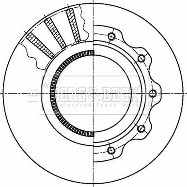 Borg & Beck BBD32617 - Discofreno autozon.pro