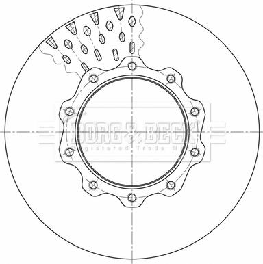 Borg & Beck BBD32638 - Discofreno autozon.pro