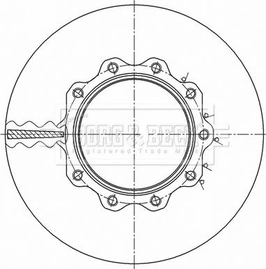 Borg & Beck BBD32637 - Discofreno autozon.pro