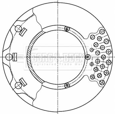 Borg & Beck BBD32891 - Discofreno autozon.pro