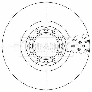 Borg & Beck BBD32813 - Discofreno autozon.pro