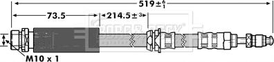 Borg & Beck BBH6965 - Flessibile del freno autozon.pro