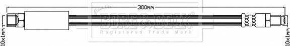 Borg & Beck BBH6928 - Flessibile del freno autozon.pro