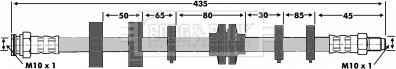 Borg & Beck BBH6013 - Flessibile del freno autozon.pro