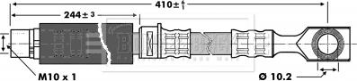 Borg & Beck BBH6826 - Flessibile del freno autozon.pro