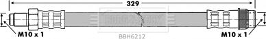 Borg & Beck BBH6212 - Flessibile del freno autozon.pro