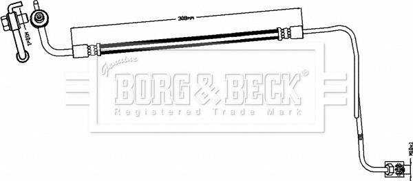 Borg & Beck BBH8497 - Flessibile del freno autozon.pro